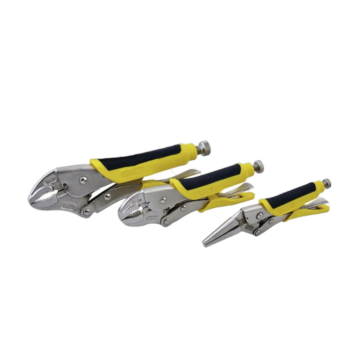 Juego De 3 Pinzas De Presión Bimateriales SURTEK SYS-115-085 - SILYMX