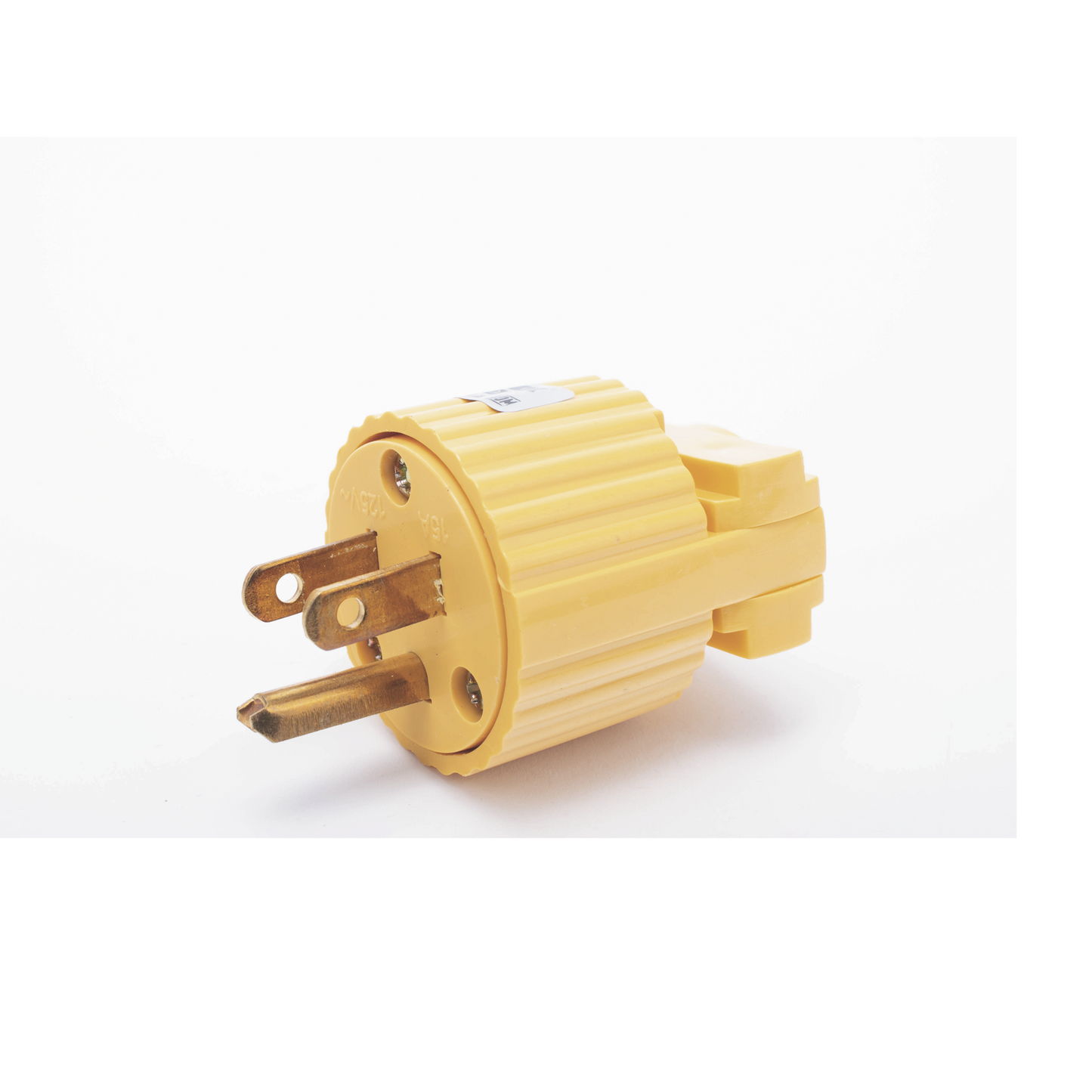 Clavija con Abrazadera Plástica Aterrizada / 127 V CA 15 A Max. / Fabricada en Plastico ABS SURTEK