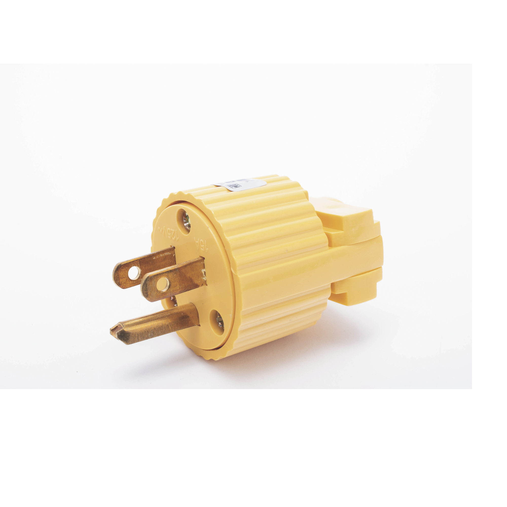 Clavija con Abrazadera Plástica Aterrizada / 127 V CA 15 A Max. / Fabricada en Plastico ABS SURTEK