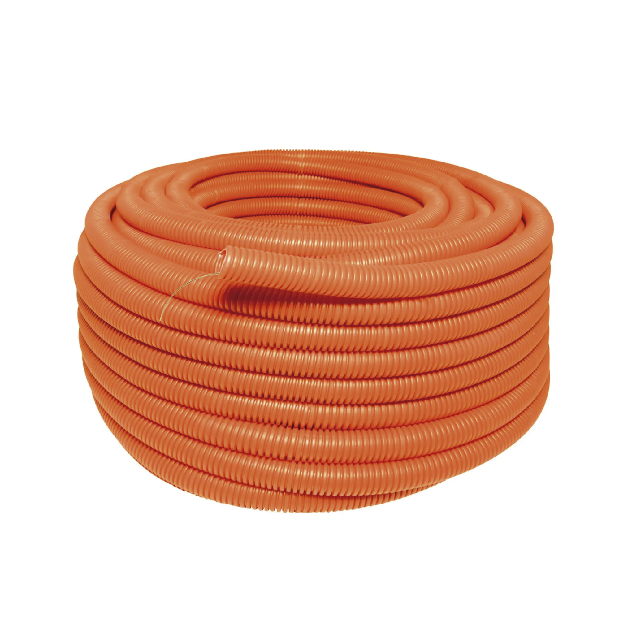 Manguera flexible Reforzada 1" x 50 m /Polietileno Alta Densidad HDPE/ Con guía /Resistente a Intemperie SURTEK SYS136854 - SILYMX