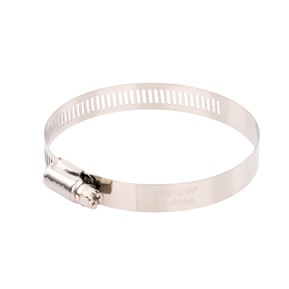 Abrazadera Sin Fin Diámetro 2 A 3 In Ancho De Media In inoxidable SURTEK SYS-137712 - SILYMX