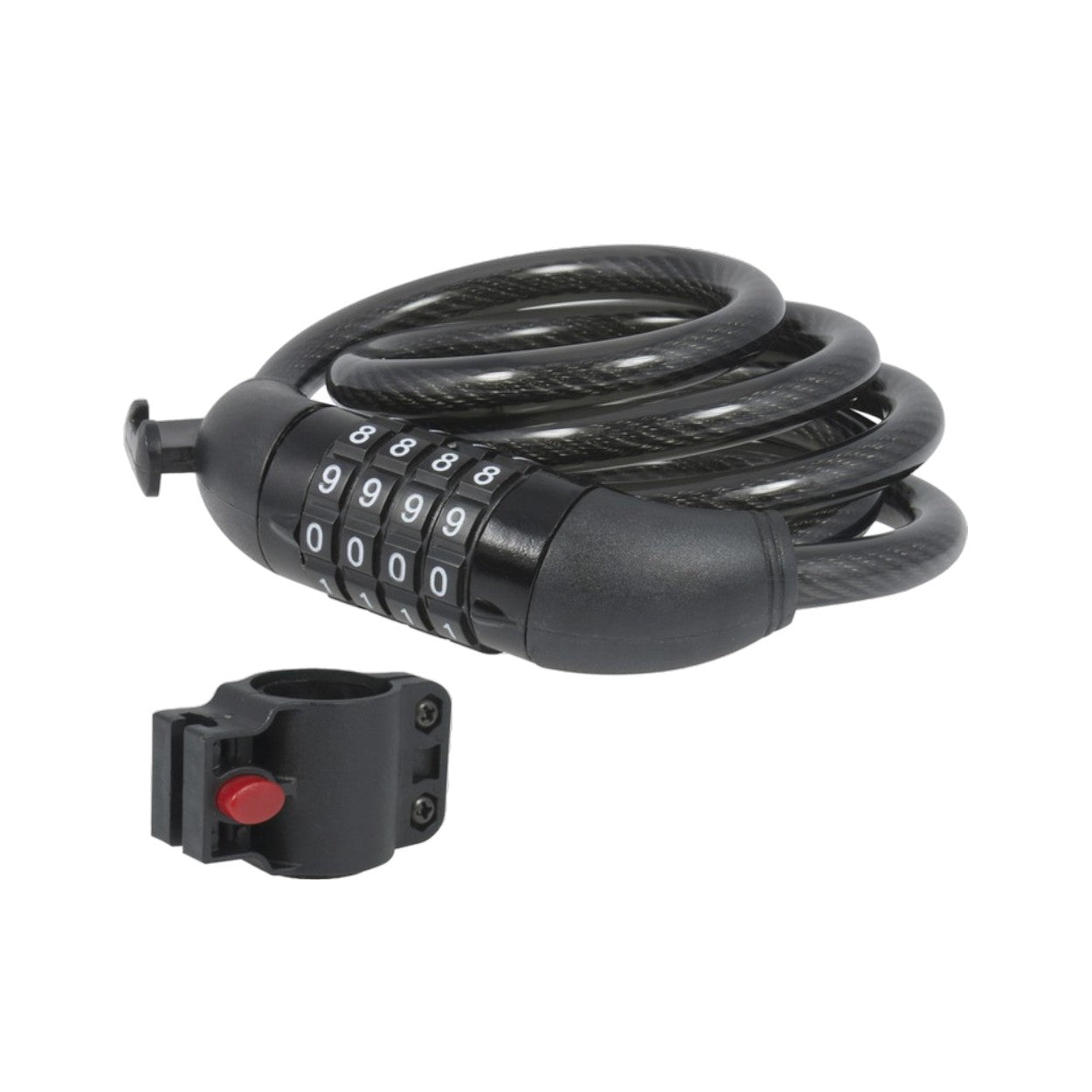 Candado de Cable de Combinación Longitud 120 cm Nivel de seguridad 3 SYS-15CN - SILYMX