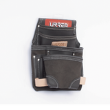 Estuche porta herramienta de piel aceitada con cinturón con 10 bolsillos medidas 24.1 x 31.8 cm SYS-BN138 - SILYMX