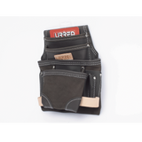 Estuche porta herramienta de piel aceitada con cinturón con 10 bolsillos medidas 24.1 x 31.8 cm SYS-BN138 - SILYMX