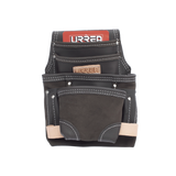 Estuche porta herramienta de piel aceitada con cinturón con 10 bolsillos medidas 24.1 x 31.8 cm SYS-BN138 - SILYMX