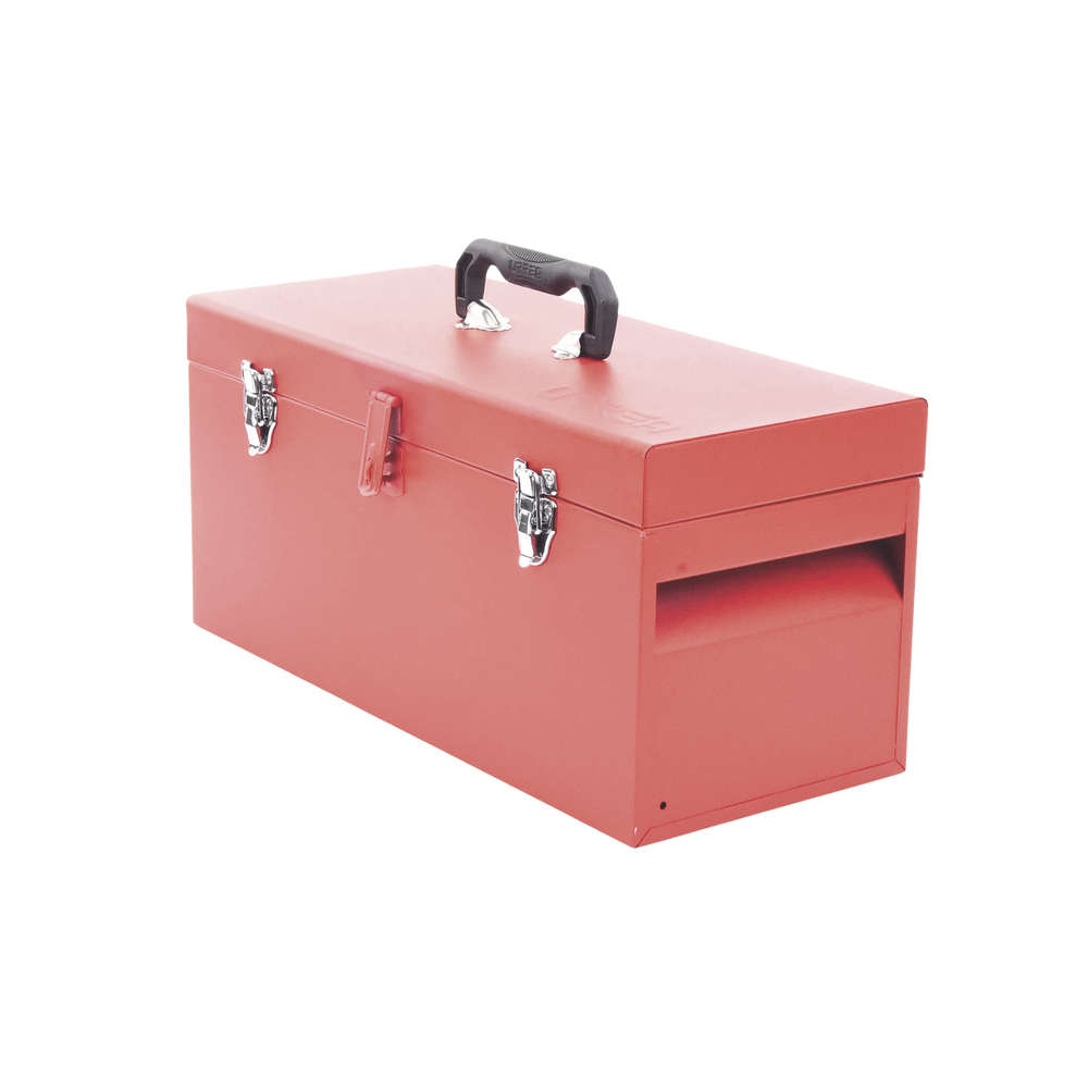 Caja de herramientas metálica con soble cerradura de 51 x 21.5 x 24cm SYS-D6 - SILYMX