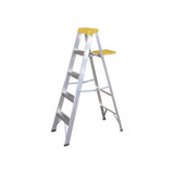 Escalera de Aluminio Tipo Tijera 5 Peldaños de 1.83 metros SURTEK SYS-ET5 - SILYMX