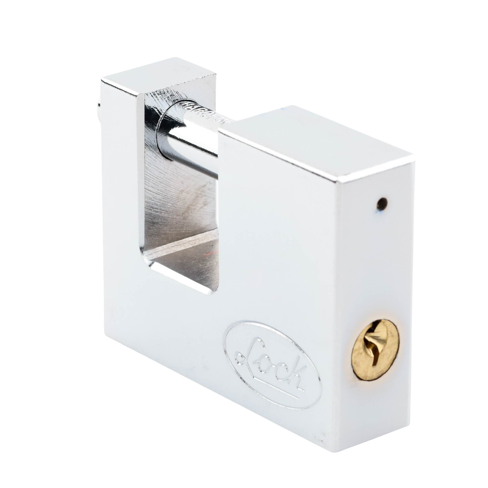 Candado Para Cortina Metálica Medida 70 Mm Llave Estándar Nivel de Seguridad 6 SYS-L22-C70-ECSB - SILYMX