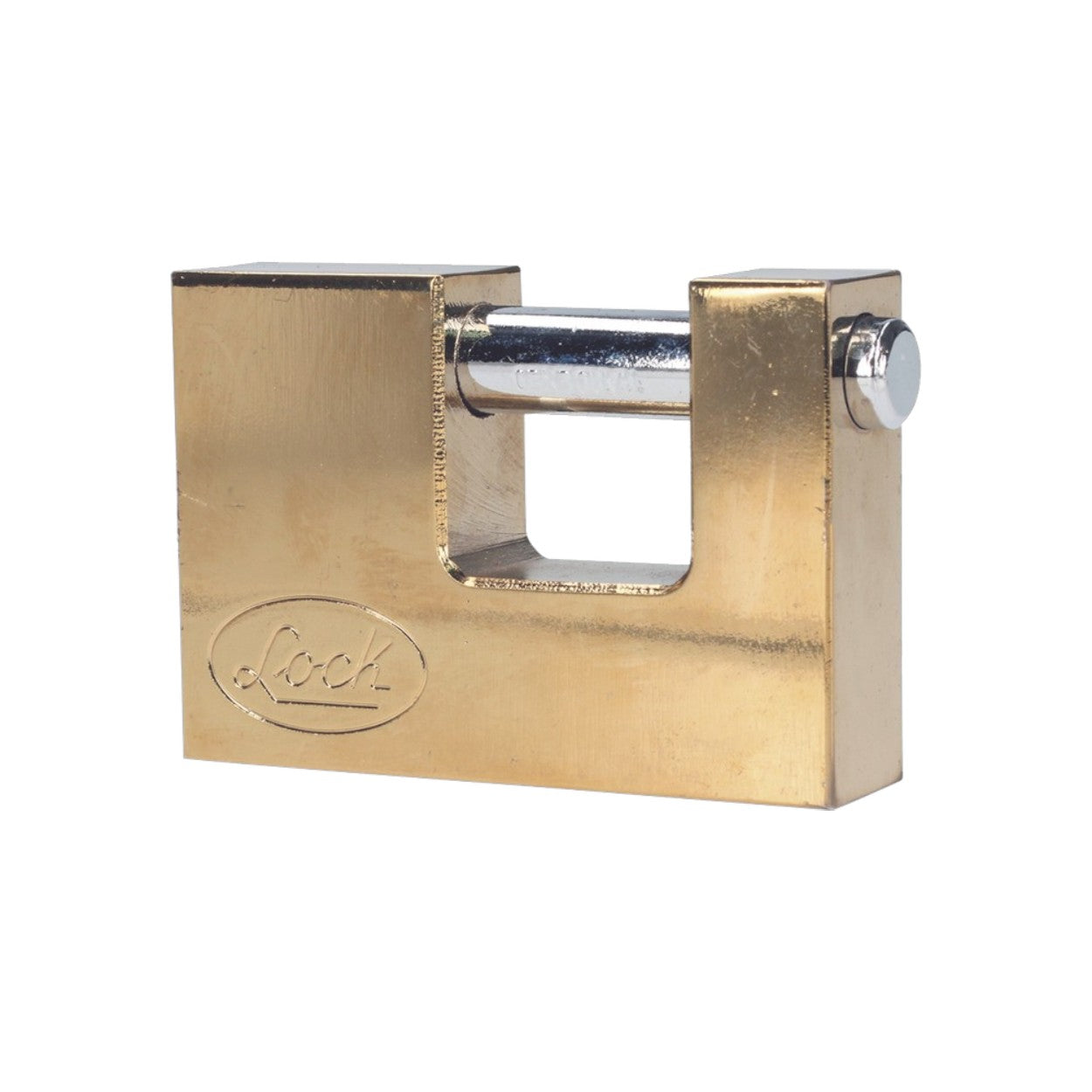 Candado de acero para Cortina Metálica Nivel de Seguridad 6 Llave Estándar SYS-L22-C80-ELBB - SILYMX