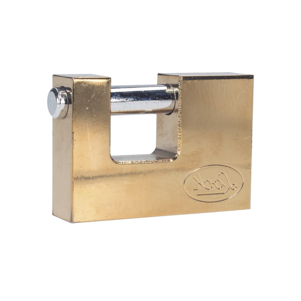 Candado de acero para Cortina Metálica Nivel de Seguridad 6 Llave Estándar SYS-L22-C80-ELBB - SILYMX