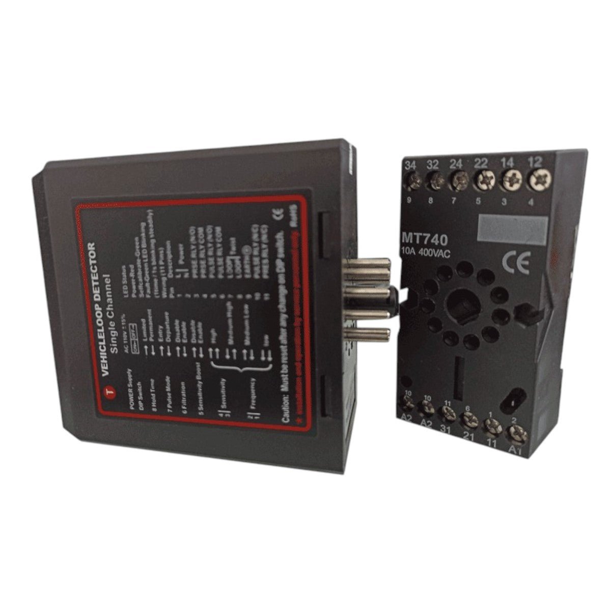 Sensor de masa vehicular para barrera de control de acceso WJDG102 - SILYMX