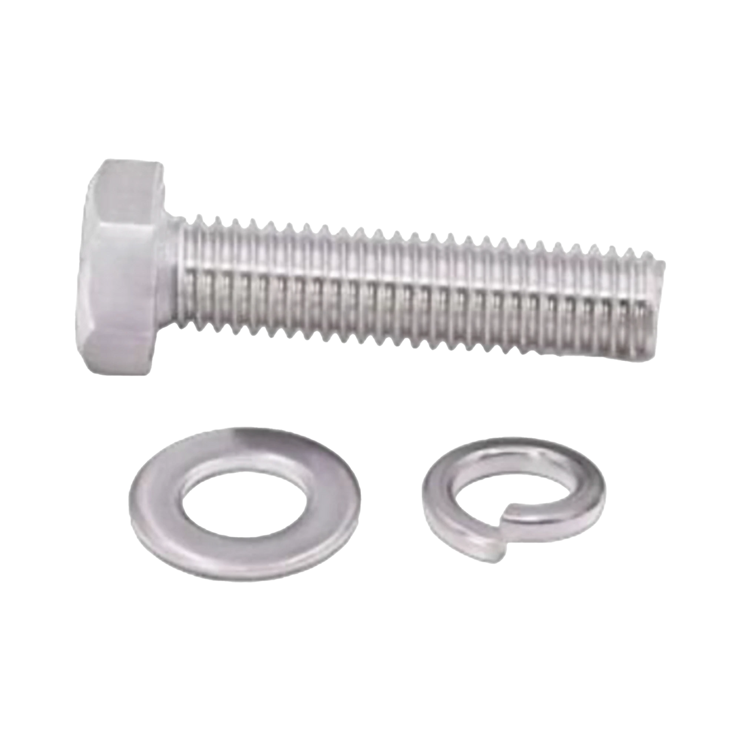 Tornillo M8 x 1.25 mm con Arandelas Plana y Elástica para Baterías 12V 90-250 Ah DMT T45M890250