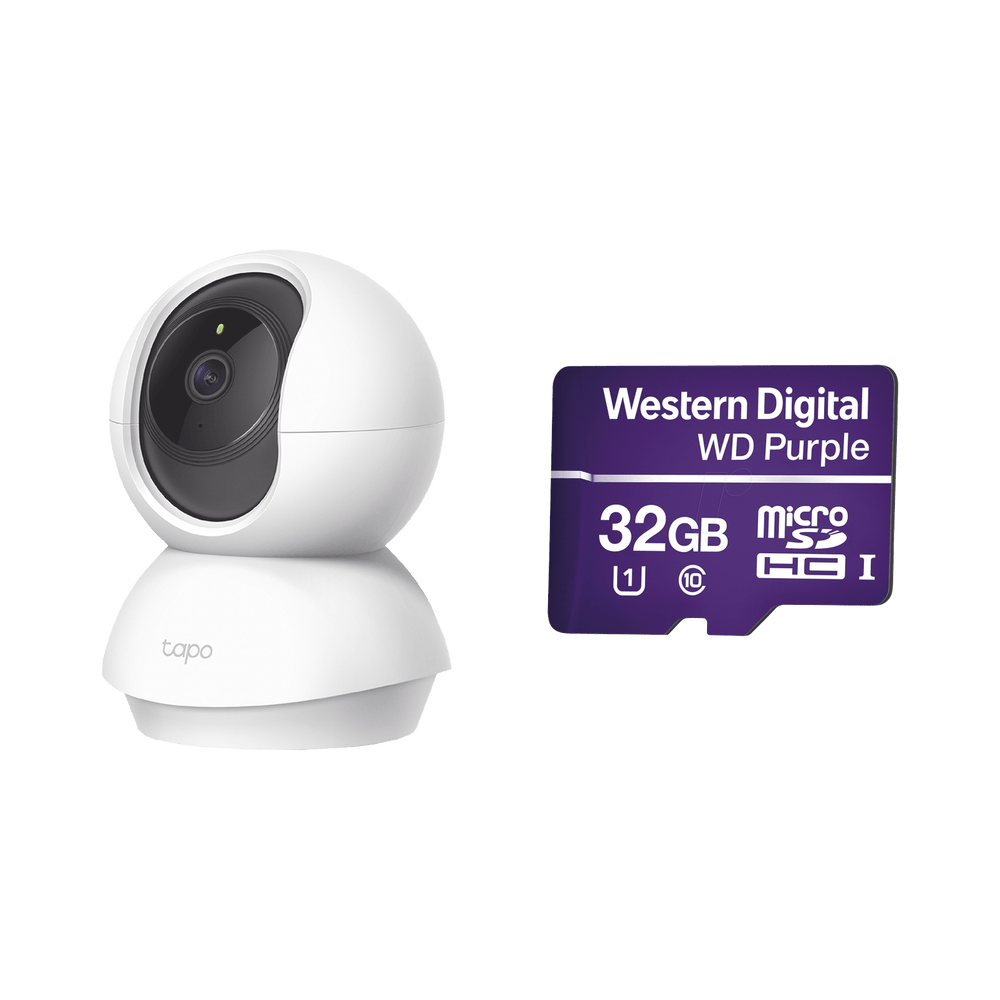 Kit De Cámara Ip Wi-fi 2 Mp Con Visión Nocturna Tp-link TAPOC200/WD32 - SILYMX