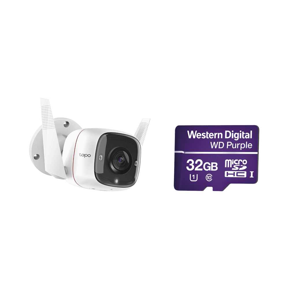 Kit De Cámara Ip Wi-fi De 2 Megapíxel Con Audio Doble Vía TAPOC310/WD32 - SILYMX