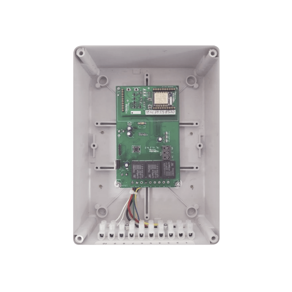 Modulo WIFI LITE con gabinete para uso en Energizadores YONUSA / Aplicación sin costo / Botón de Pánico/ 1 Salida Propósito General - SILYMX