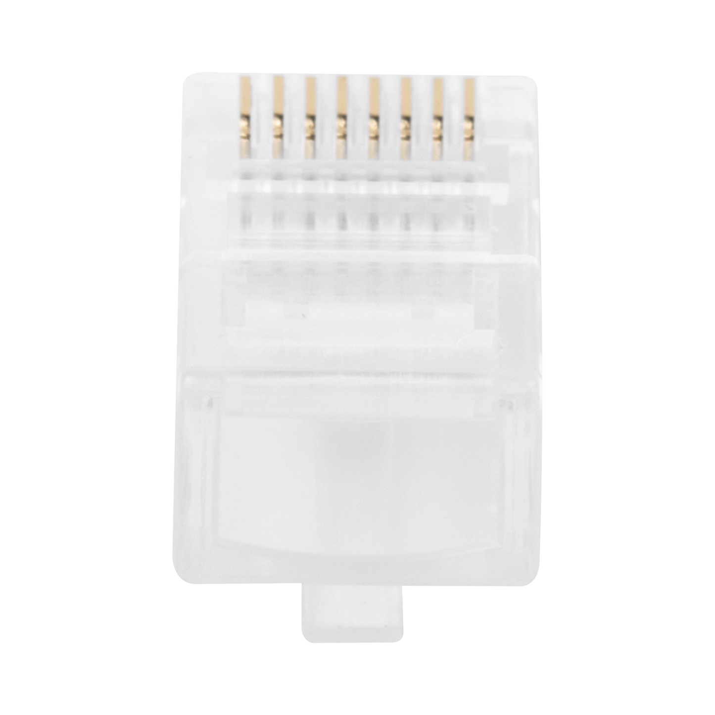 Plug RJ45 Cat5e 30 Micras Oro | Bote con 100 Piezas | LINKEDPRO TC5-100 - SILYMX