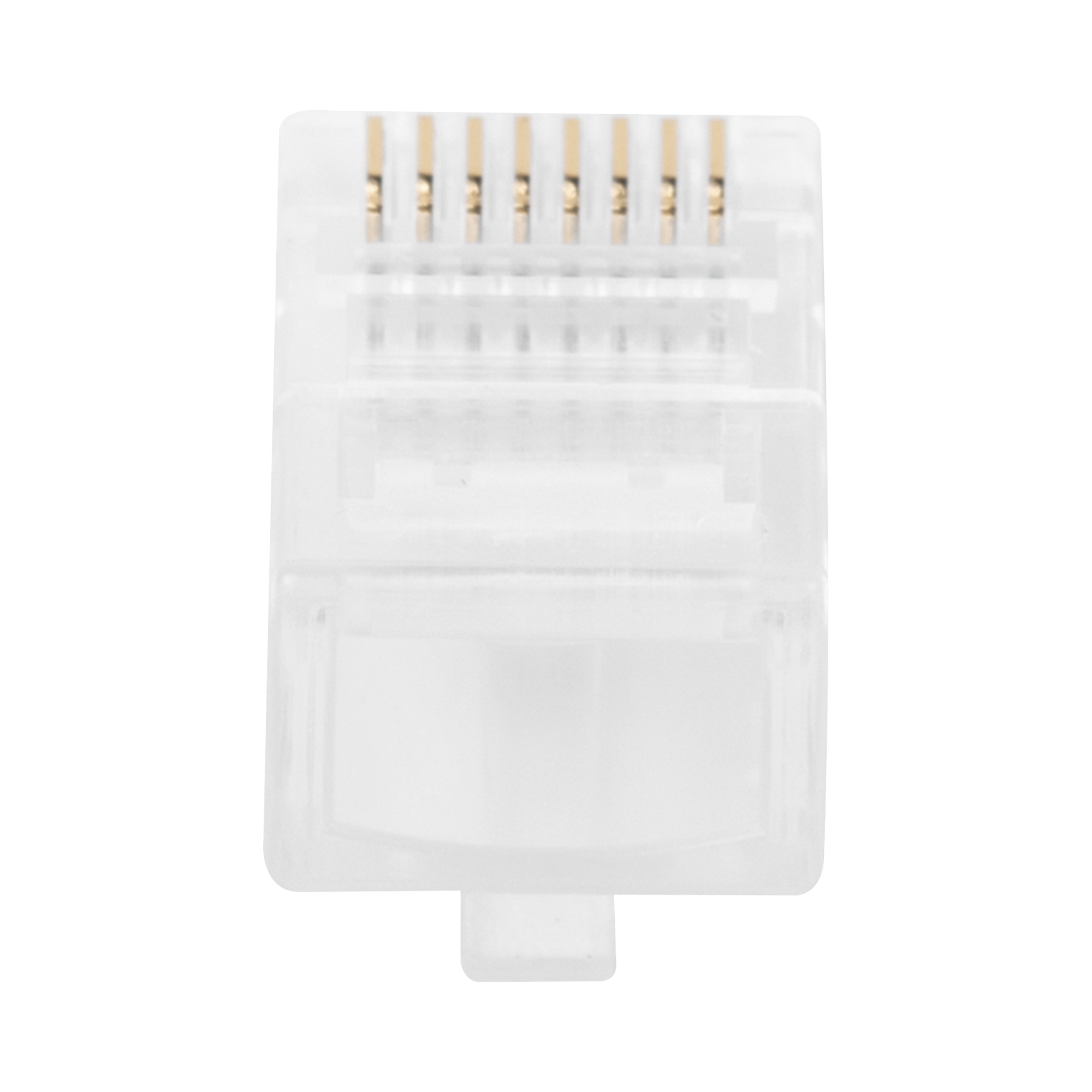 Plug RJ45 Cat5e 30 Micras Oro | Bote con 100 Piezas | LINKEDPRO TC5-100 - SILYMX