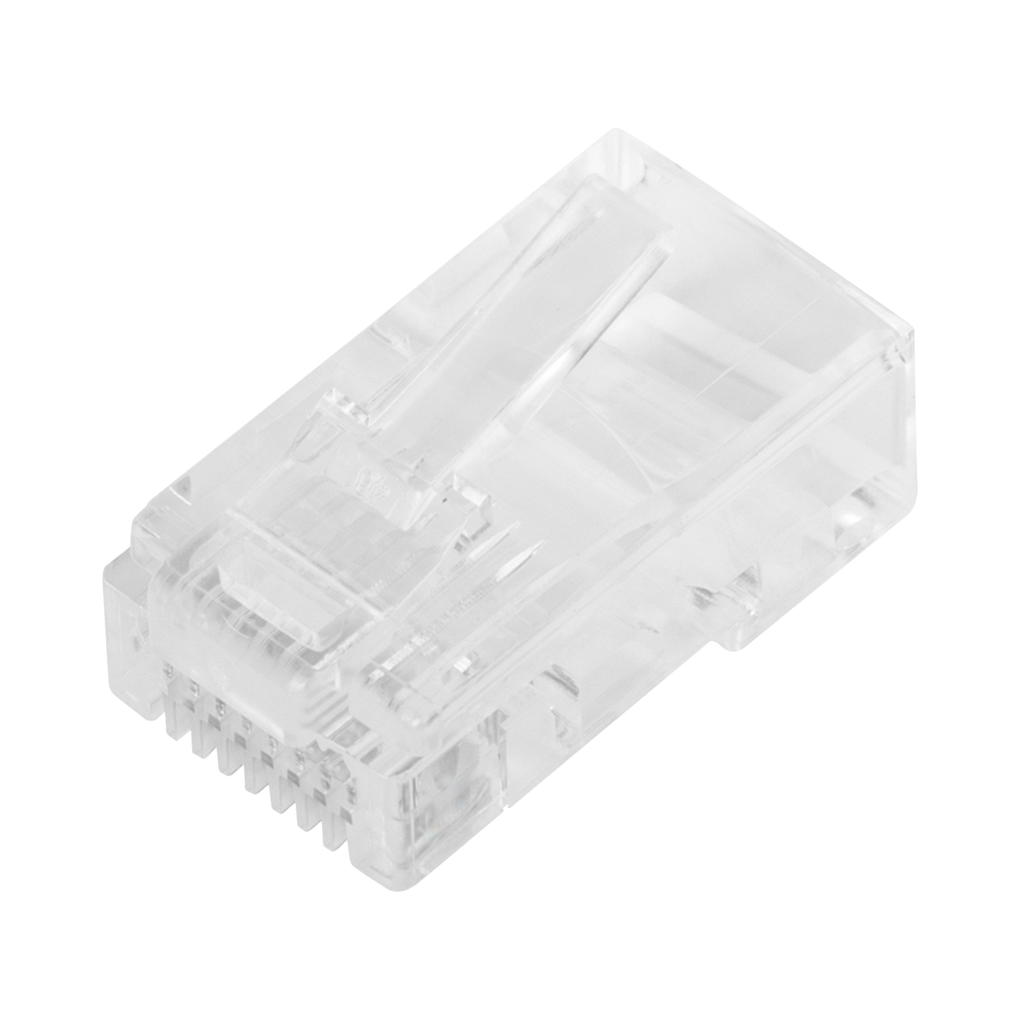 Plugs RJ45 Cat5e Pass Through 30 Micras Oro | Bote con 100 Piezas | LINKEDPRO TC5-PASS - SILYMX