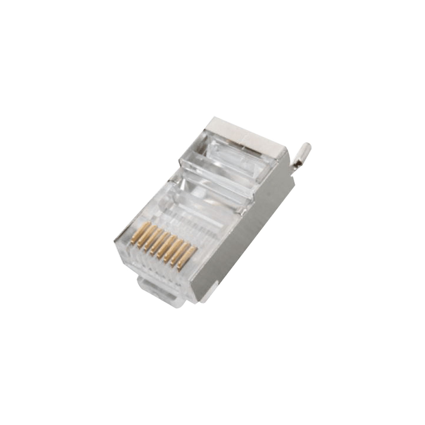 Conector RJ45 para Cable FTP STP Categoría 5E  Blindado con pin a tierra Linkedpro - SILYMX