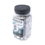 Bote con 100 Piezas de Plug Modular RJ45 Cat6 blindado con pin de tierra chapado de oro a 30 micras para durabilidad extrema - SILYMX