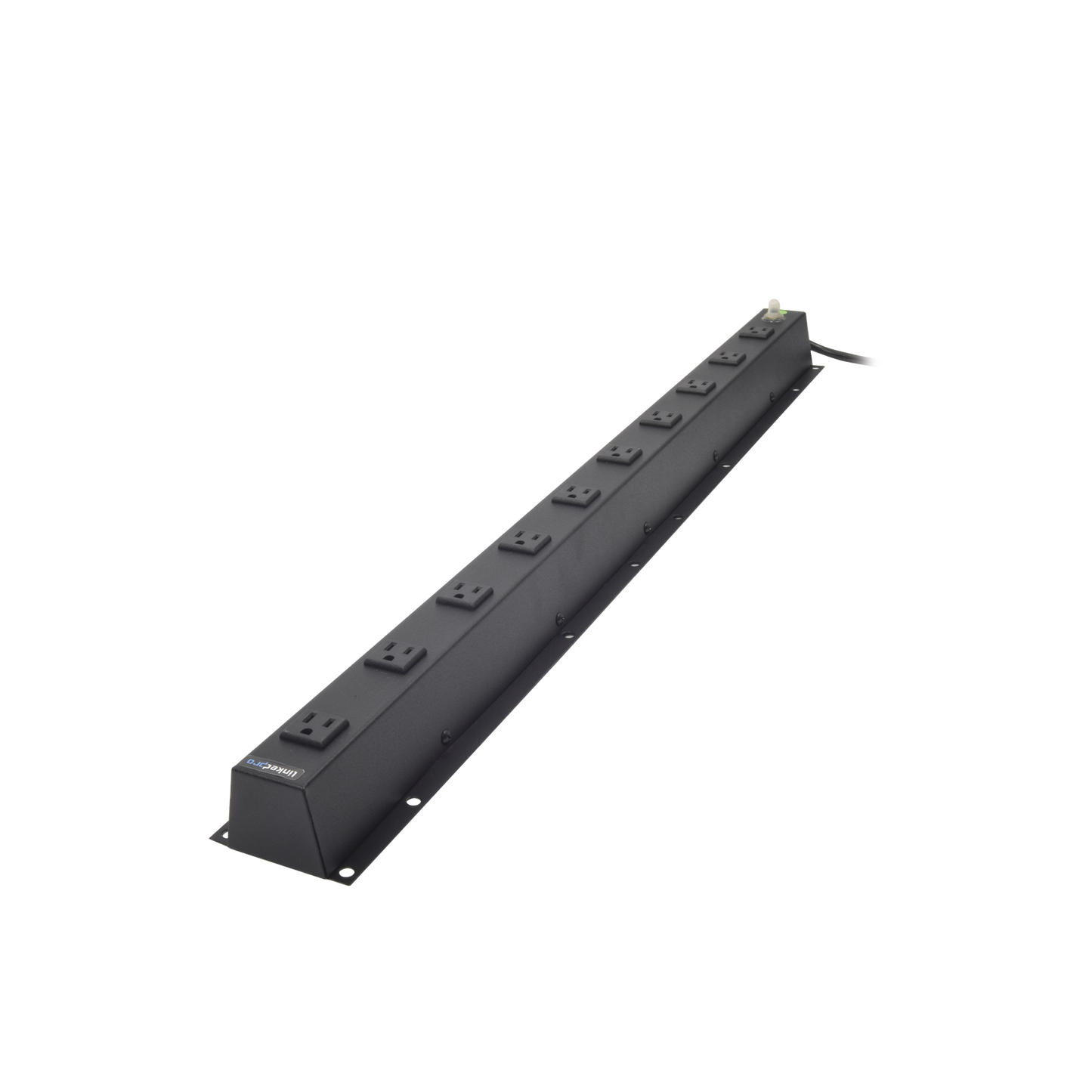 Tomacorriente Vertical (PDU) 10 Contactos NEMA 5-15R 120V/15A para Rack o Piso | TCMSR19 - SILYMX