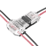 Conector en forma de T para 2 Contactos / Para una Conexión Rápida TCON2 - SILYMX