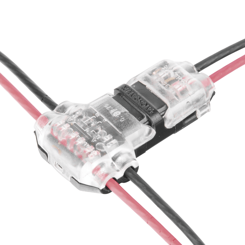 Conector en forma de T para 2 Contactos / Para una Conexión Rápida TCON2 - SILYMX