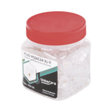 Plug Modular RJ11 LINKEDPRO TCRJ11-100 · Bote 100 Piezas · 4 Contactos · Chapado en Oro 50 Micras - SILYMX