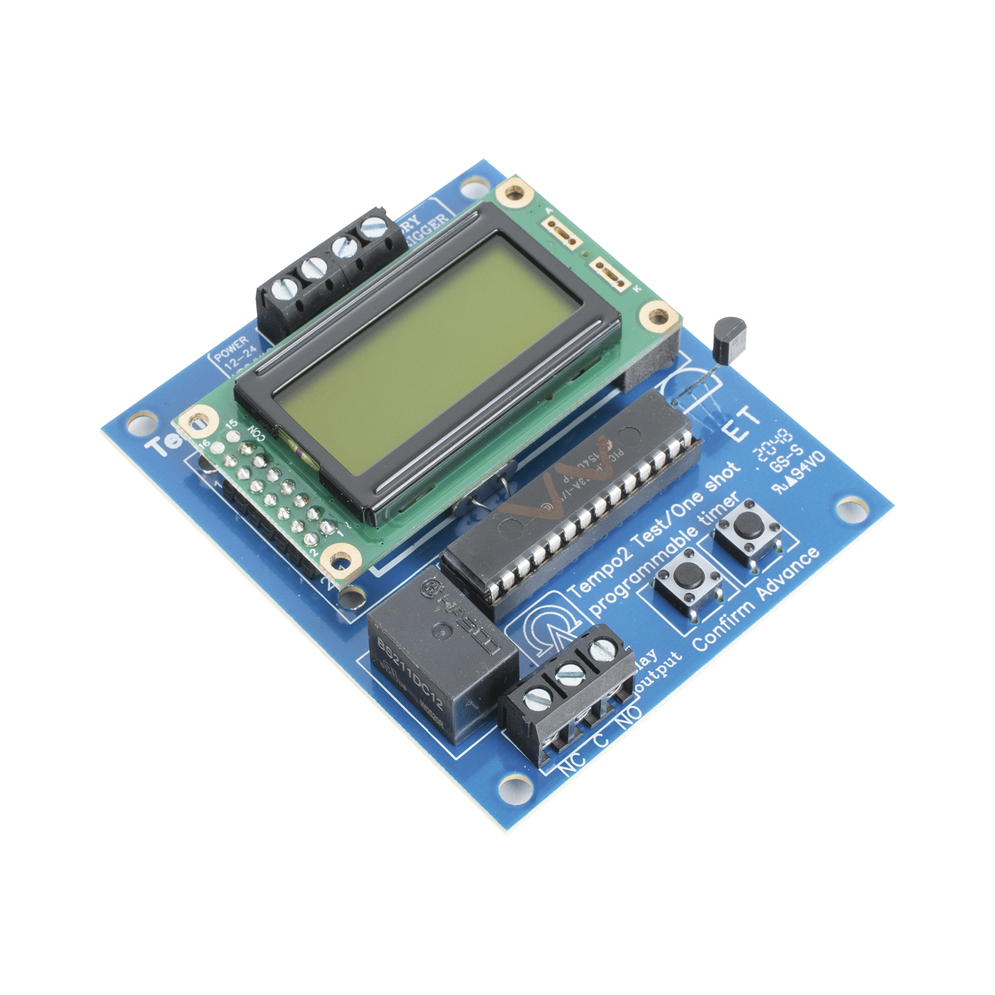 Temporizador universal de dos etapas (tarjeta) - SILYMX