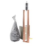 Kit De Puesta A Tierra De 100 Amperes Con Electrodo, Filtro, Acoplador Y Compuesto H2Ohm. TG-100K - SILYMX