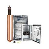 Kit de puesta a tierra de 45 A con Electrodo, Filtro, Acoplador y Compuesto H2Ohm TG-45K - SILYMX