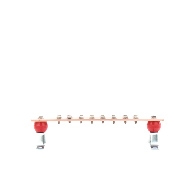 Barra Union Cobre 16 Contactos 2x15-1/4x1/4 Distribucion Electrica Industrial Panel - TOTAL GROUND TG-BPS-240 - SILYMX