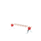 Barra Union Cobre 16 Contactos 2x15-1/4x1/4 Distribucion Electrica Industrial Panel - TOTAL GROUND TG-BPS-240 - SILYMX