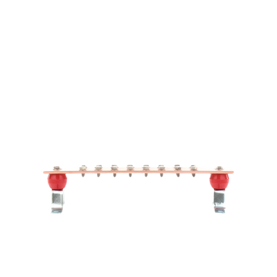 Barra Union Cobre 16 Contactos 2x15-1/4x1/4 Distribucion Electrica Industrial Panel - TOTAL GROUND TG-BPS-240 - SILYMX