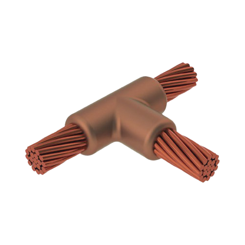Molde para Soldadura Exotérmica tipo T para cable 2/0 AWG - 2/0 AWG TOTAL GROUND TGM-CCT-2/0-2/0