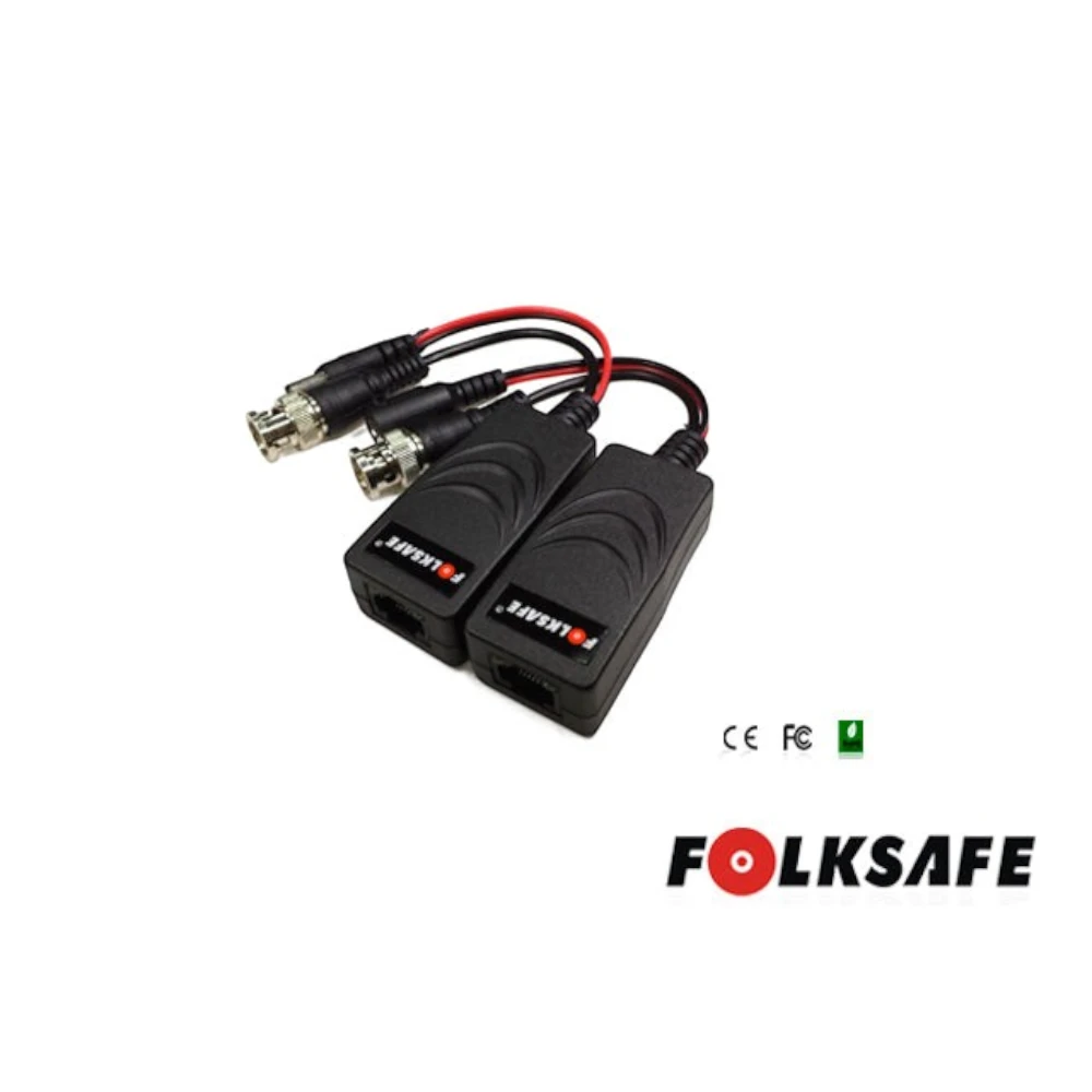 Ballun Transceptor Pasivo Folksafe Hasta 2 Mp Ahd Tvi 12 A 24 Vcd Fs-Hd4301Vp - SILYMX