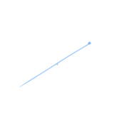 Cincho de nylon color azul 4.8 x 300mm 100pzs THORSMAN TH-300-BLU - SILYMX