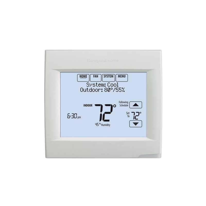 Termostato Touch WiFi de 3 Etapas, 3 Calor 2 Frío. Integrable con Lutron, VISIONPRO® 8000 Para Uso Residencial o Comercial HONEYWELL HOME RESIDEO TH8321WF1001/U - SILYMX