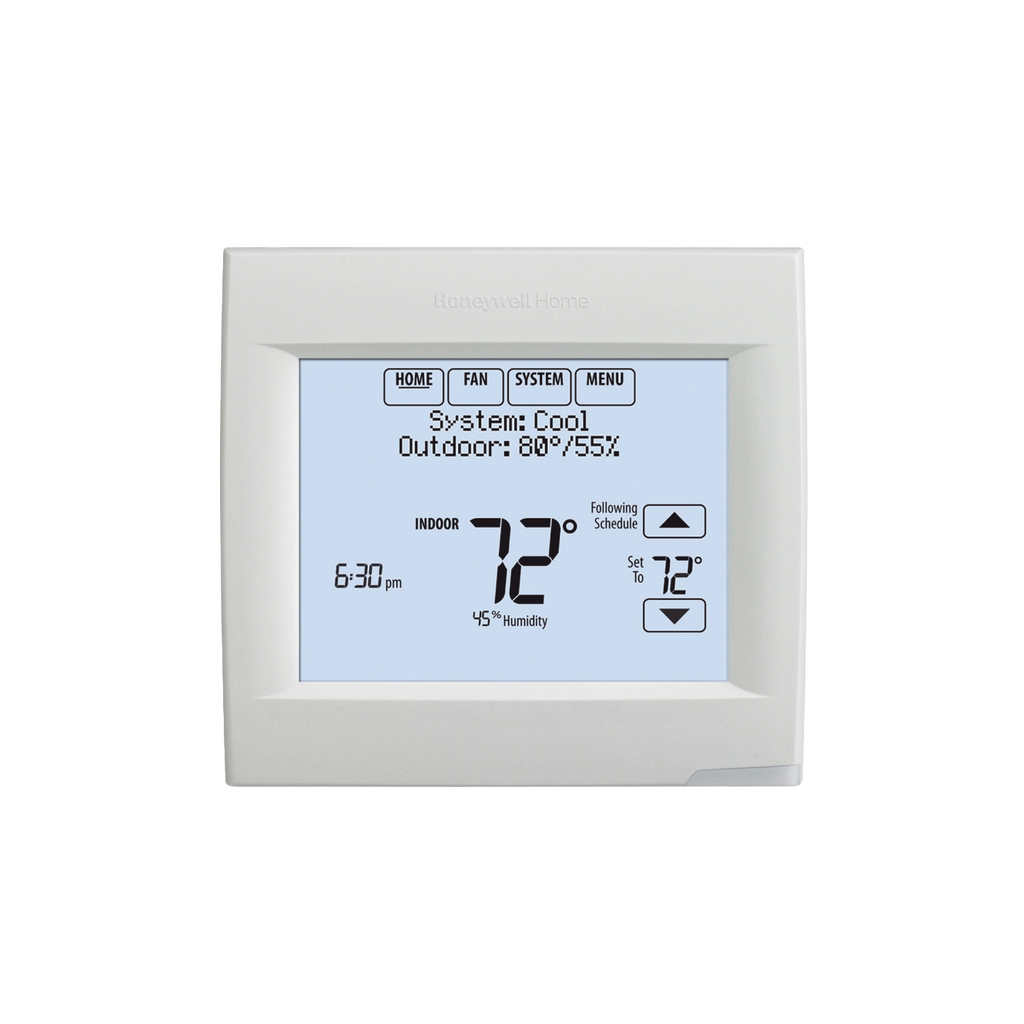 Termostato Touch WiFi de 3 Etapas, 3 Calor 2 Frío. Integrable con Lutron, VISIONPRO® 8000 Para Uso Residencial o Comercial HONEYWELL HOME RESIDEO TH8321WF1001/U - SILYMX