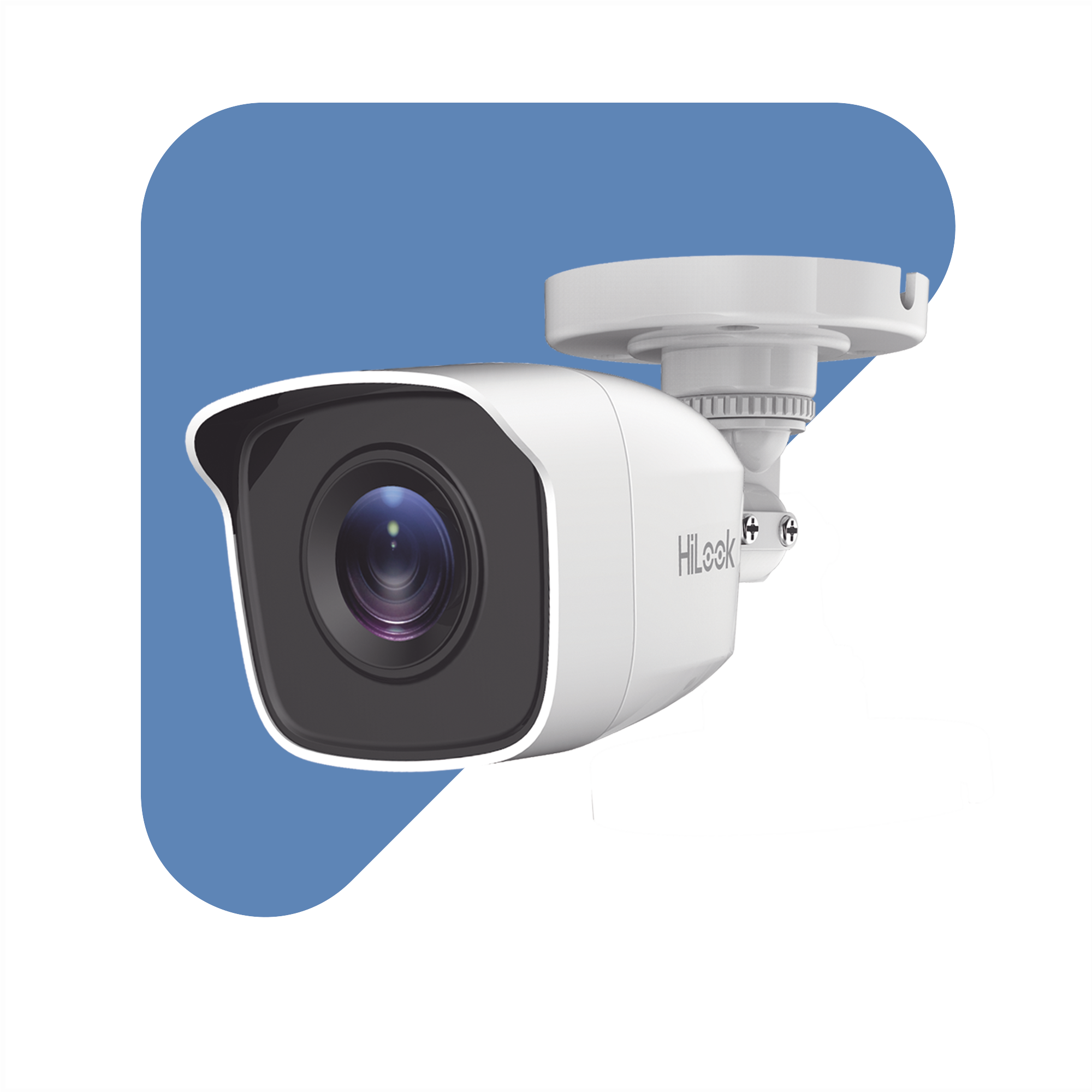 Cámara Bala HiLook by Hikvision THC-B120-PC | 2 MP (1080p) | Gran Angular 103° | Exterior IP66 - SILYMX