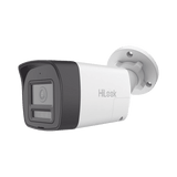 Camaras Analogicas BalaHiLook by HIKVISIONTHC-B127-LTSCamara Bala TurboHD 2MP 1080p ColorVu Audio Bidireccional Dual Light IR 30m Luz Blanca 20m Exterior IP67 HiLook THC - B127 - LTS - SILYMX