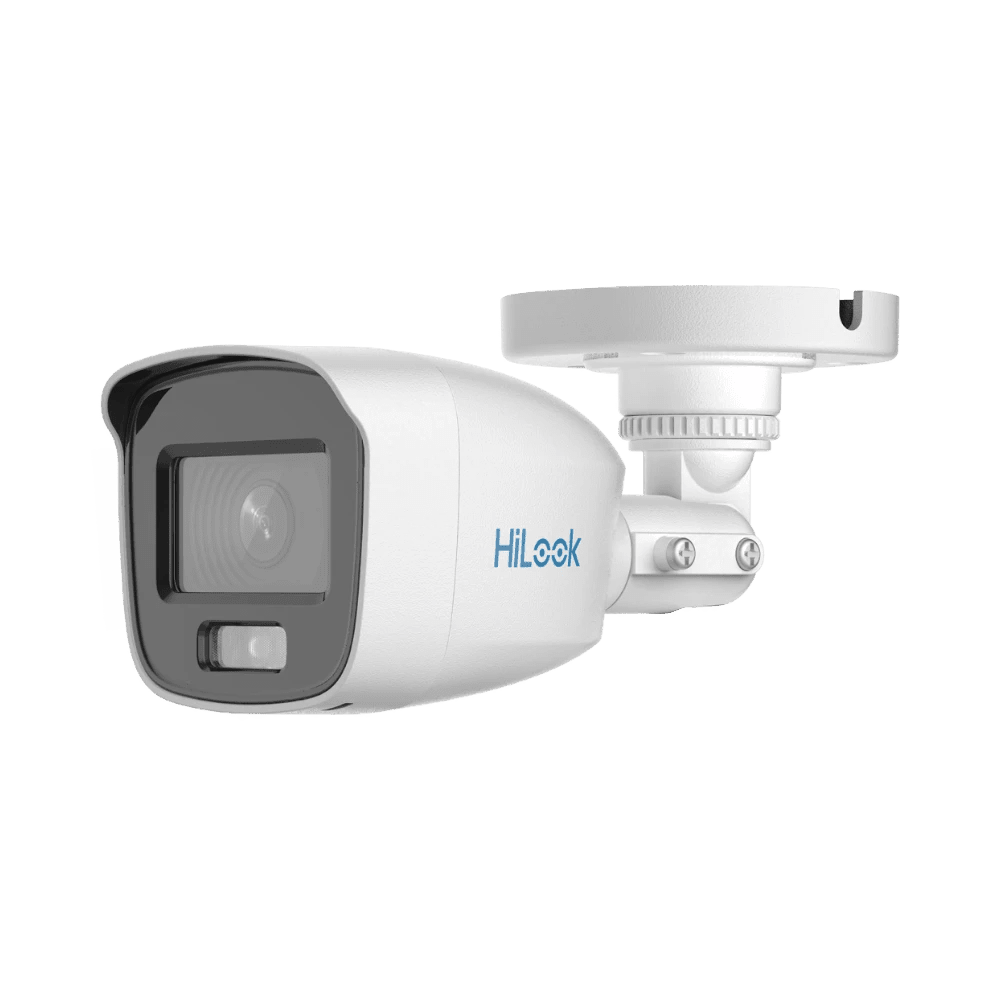 Camaras Analogicas BalaHiLook by HIKVISIONTHC-B129-PSCamara Bala TURBOHD 1080p ColorVu Lite Microfono Lente 2.8mm IR 20m HiLook THC - B129 - PS - SILYMX