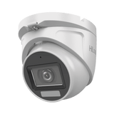 Camaras Analogicas DomoHiLook by HIKVISIONTHC-T127-LMSCamara Turret TurboHD 2MP ColorVu Dual Light IR 30m Audio Coaxitron IP66 HiLook THC - T127 - LMS - SILYMX