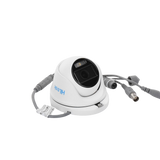 Cámara Turret TURBOHD 1080p Imagen a color 24/7 Lente 2.8 mm Micrófono Integrado Luz Blanca 20 mts IP66 Metálica ColorVu THC-T129-MS - SILYMX