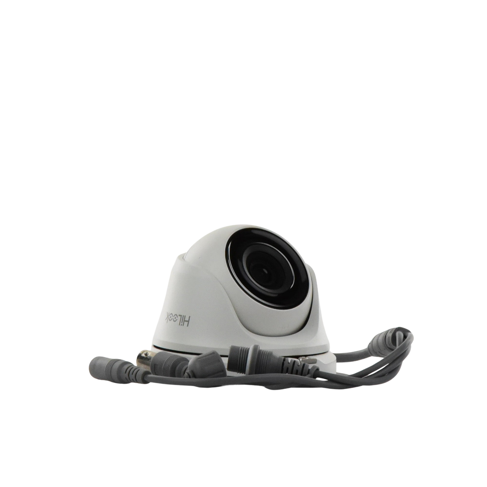 Cámara Turret Hilook TurboHD 5 Megapíxel 85° de Visión Lente 2.8 mm Exterior IP66 IR EXIR 20 mts TVI-AHD-CVI-CVBS THC-T150-M - SILYMX