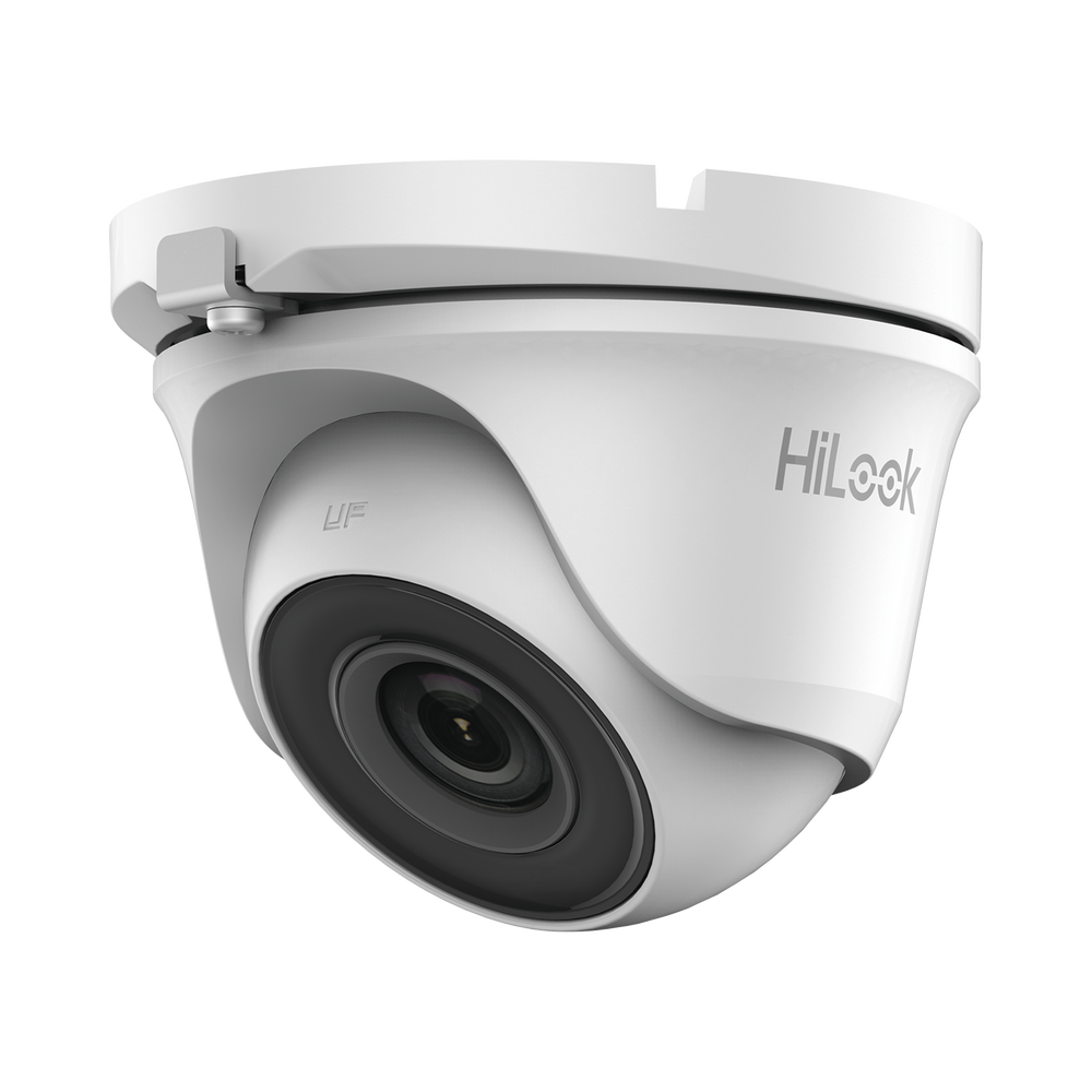 Cámara Turret Hilook TurboHD 5 Megapíxel 85° de Visión Lente 2.8 mm Exterior IP66 IR EXIR 20 mts TVI-AHD-CVI-CVBS THC-T150-M - SILYMX