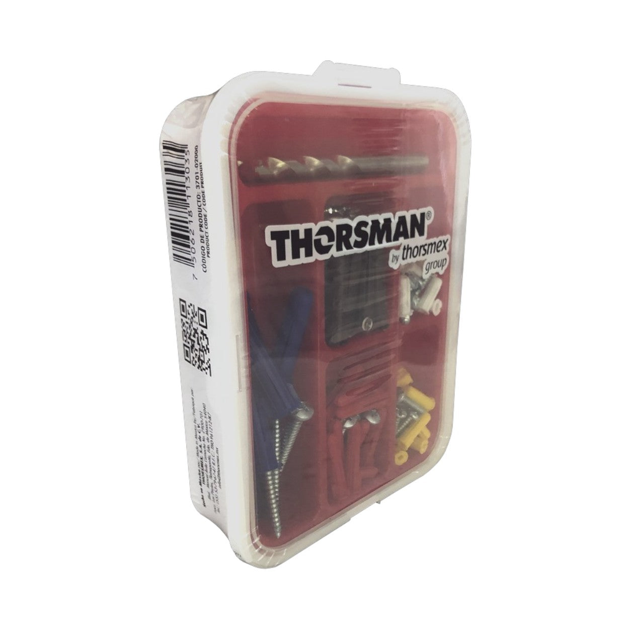 Kit para Sistemas de Fijación en Concreto Taquetes con doble expansión y guía incluida para fácil instalación 104 piezas TH-KIT-FC - SILYMX