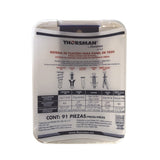 Kit para Sistemas de Fijación en Yeso Muros Falsos Tabique hueco Uso en interiores 91 piezas TH-KIT-FY - SILYMX