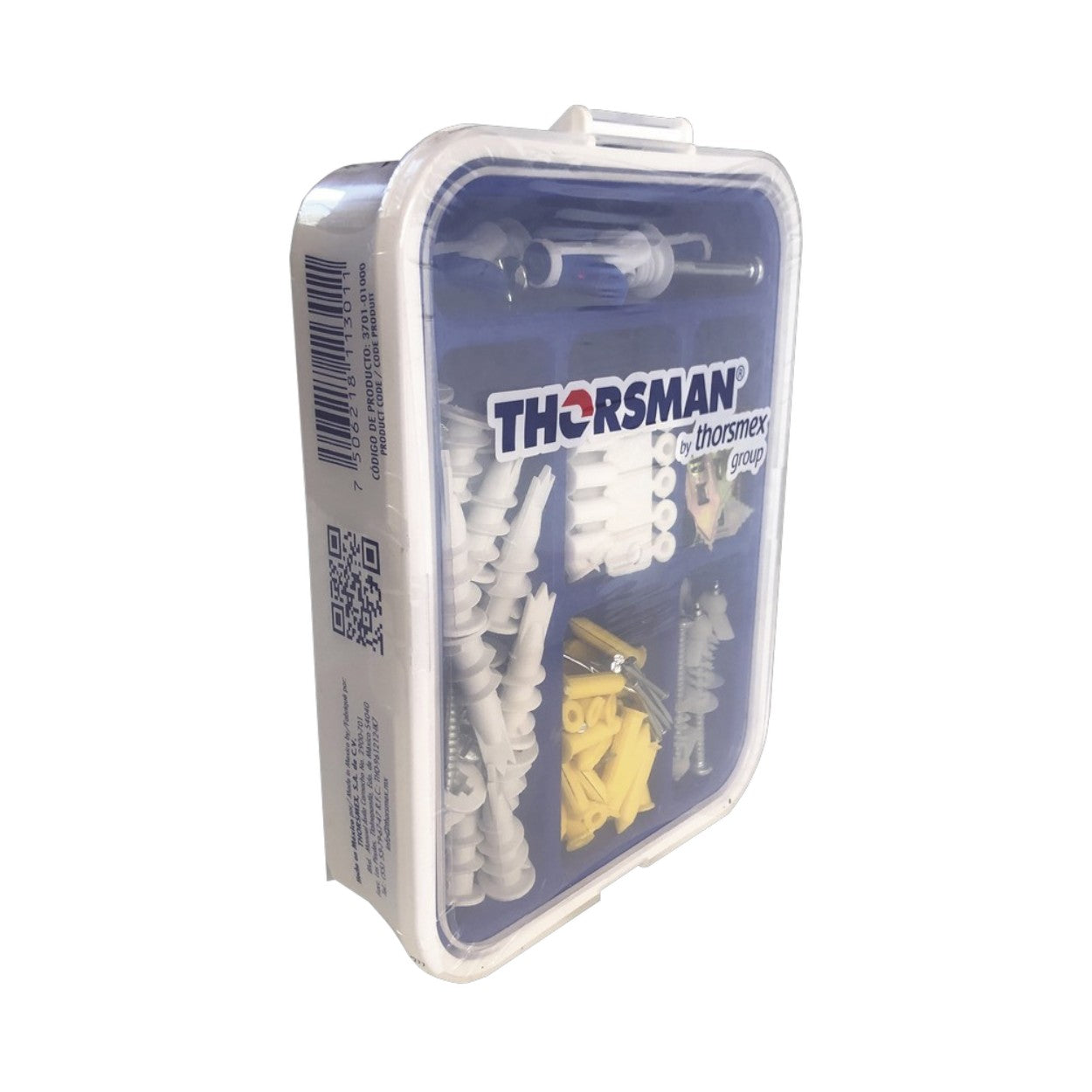 Kit para Sistemas de Fijación en Yeso Muros Falsos Tabique hueco Uso en interiores 91 piezas TH-KIT-FY - SILYMX