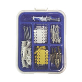 Kit para Sistemas de Fijación en Yeso Muros Falsos Tabique hueco Uso en interiores 91 piezas TH-KIT-FY - SILYMX